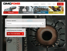 Tablet Screenshot of dmcpower.com